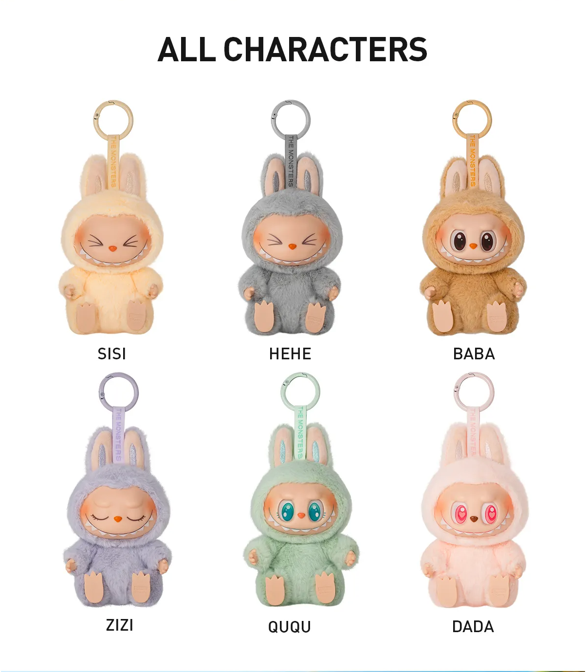 Labubu Monster Teddy 6"