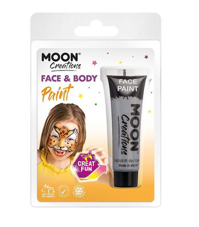 Pro Grey Face & Body Paint, 12ml