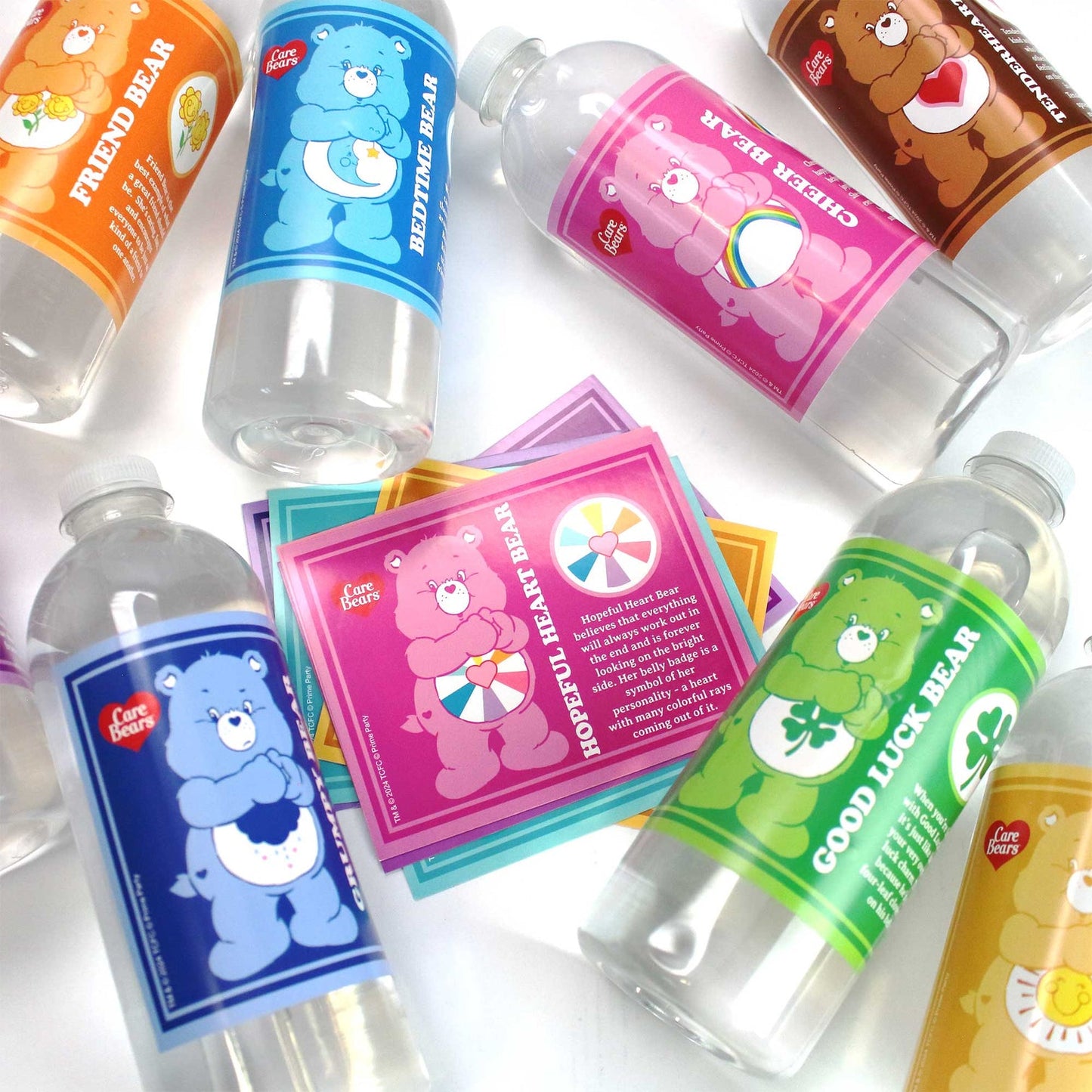 Care Bears Water Bottle Labels (x16u)