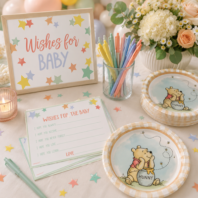 Baby Shower Wishes for Baby Cards (x24u)