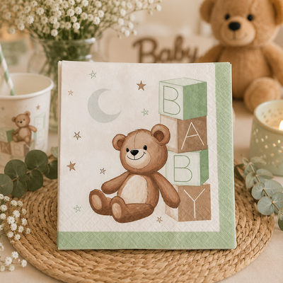 Osito Teddy Bear Servilletas Lunch (x20u)