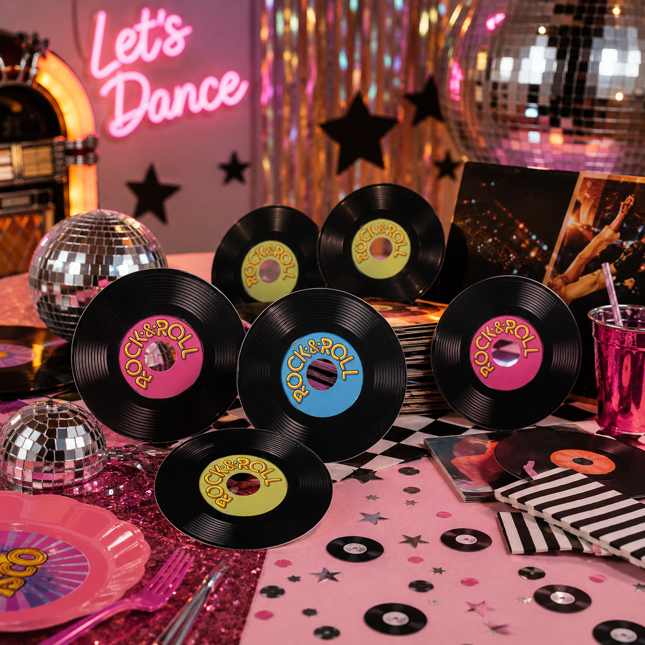 Personalize Records Retro Vintage (x3u)