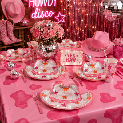 Disco Country Plastic Tablecover (x1u)