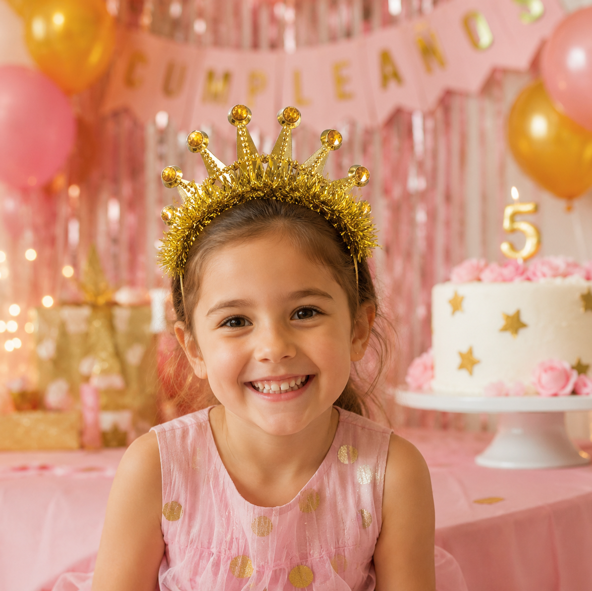 Color Line Tiara Gold (x1u)