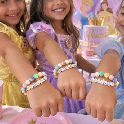 Disney Princess Bead Bracelets (x2u)