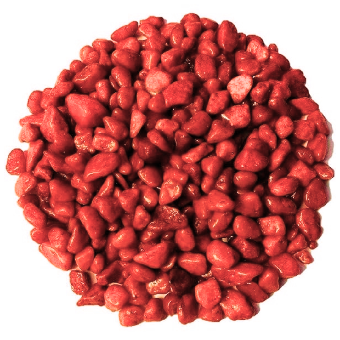 Acrylic Crystal Rocks - Red (400g)