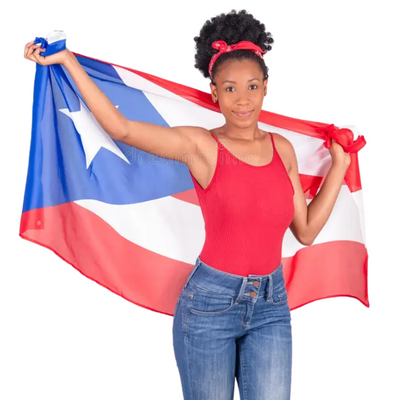 Bandera Puerto Rico Grande 3ftx5ft