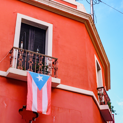 Bandera Puerto Rico Grande 3ftx5ft