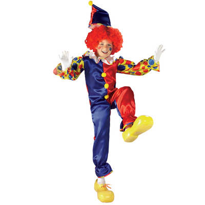 Bubbles The Clown Kids Boy Costume