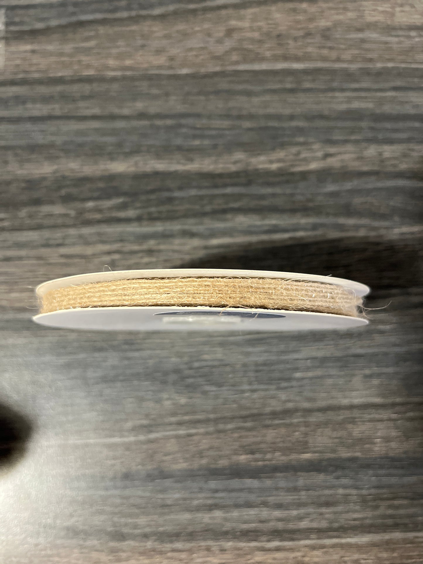 Jute ribbon 1/4 25yds.