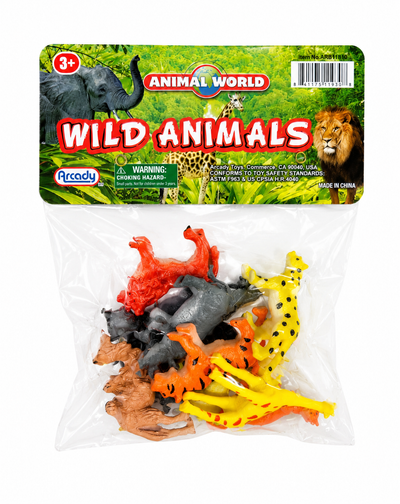 Animal World Pets - Mini Wild Animal Figures