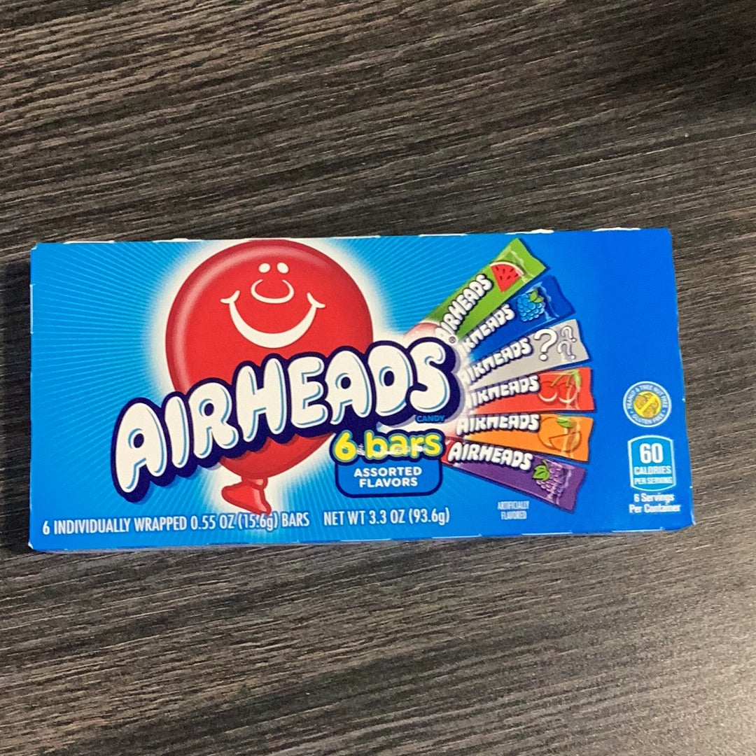AIRHEADS PQT 6 PCS