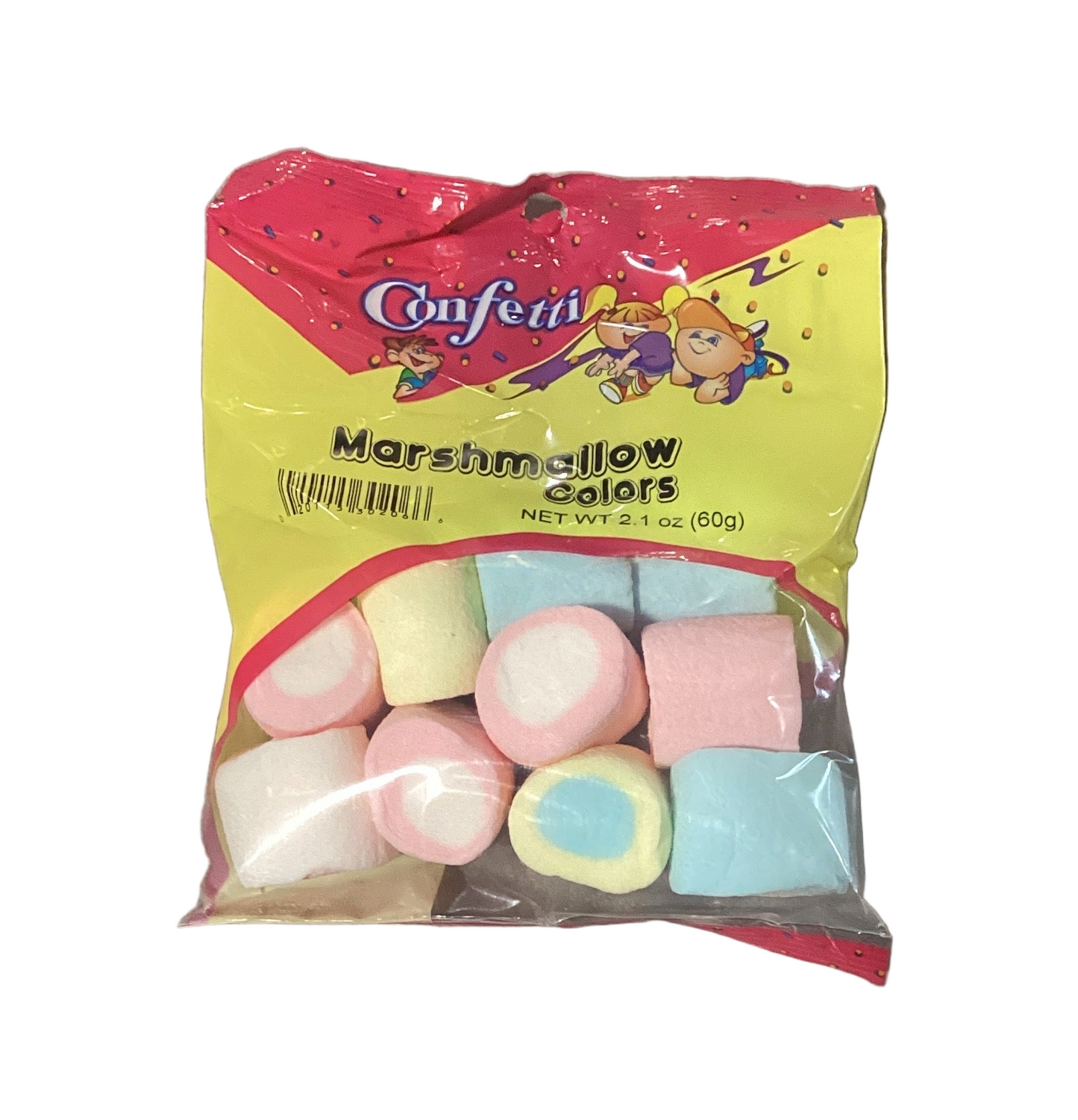 Confetti Marshmallow Colors 2.1oz