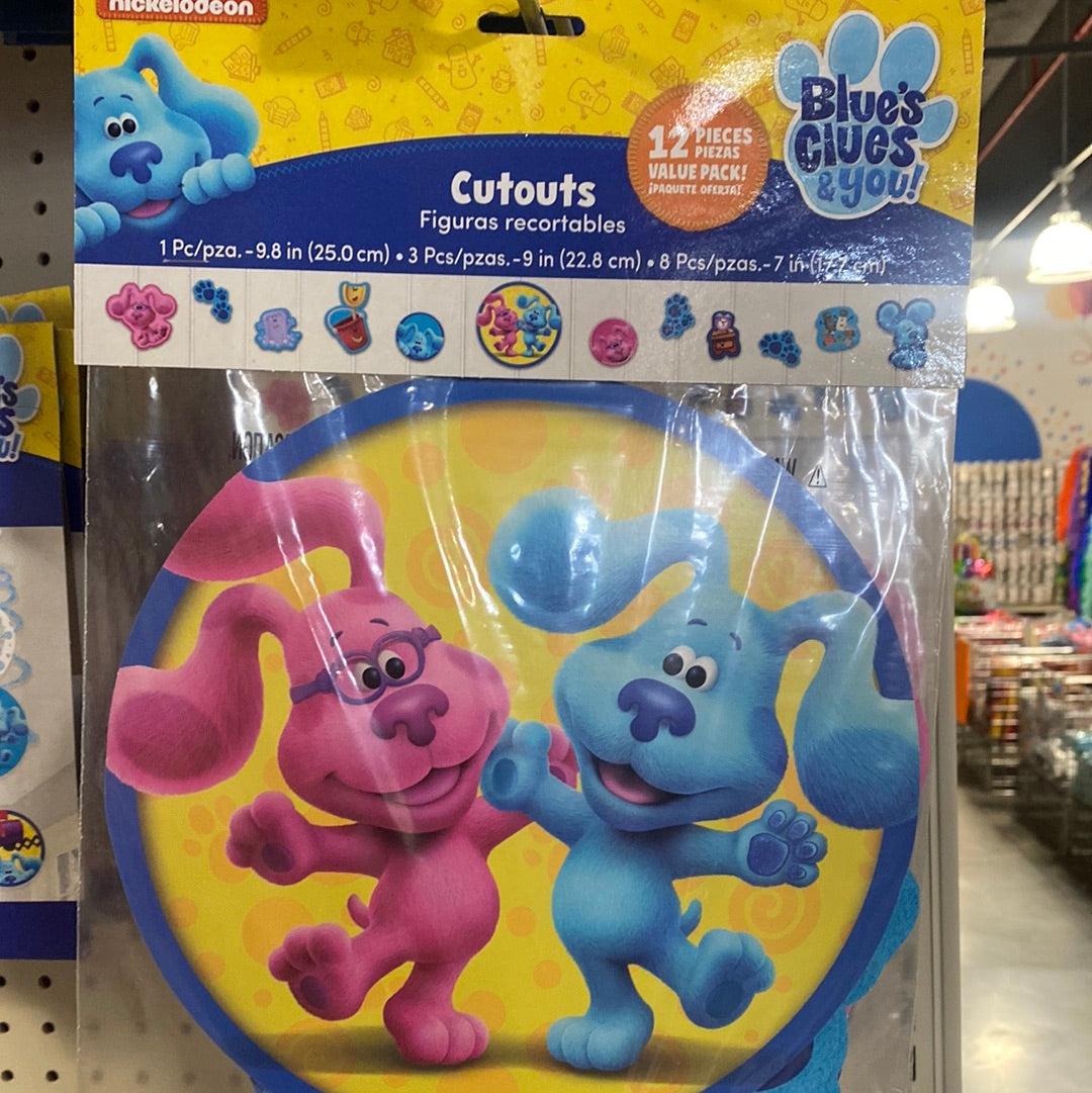 BLUES CLUES & YOU CUTOUTS
