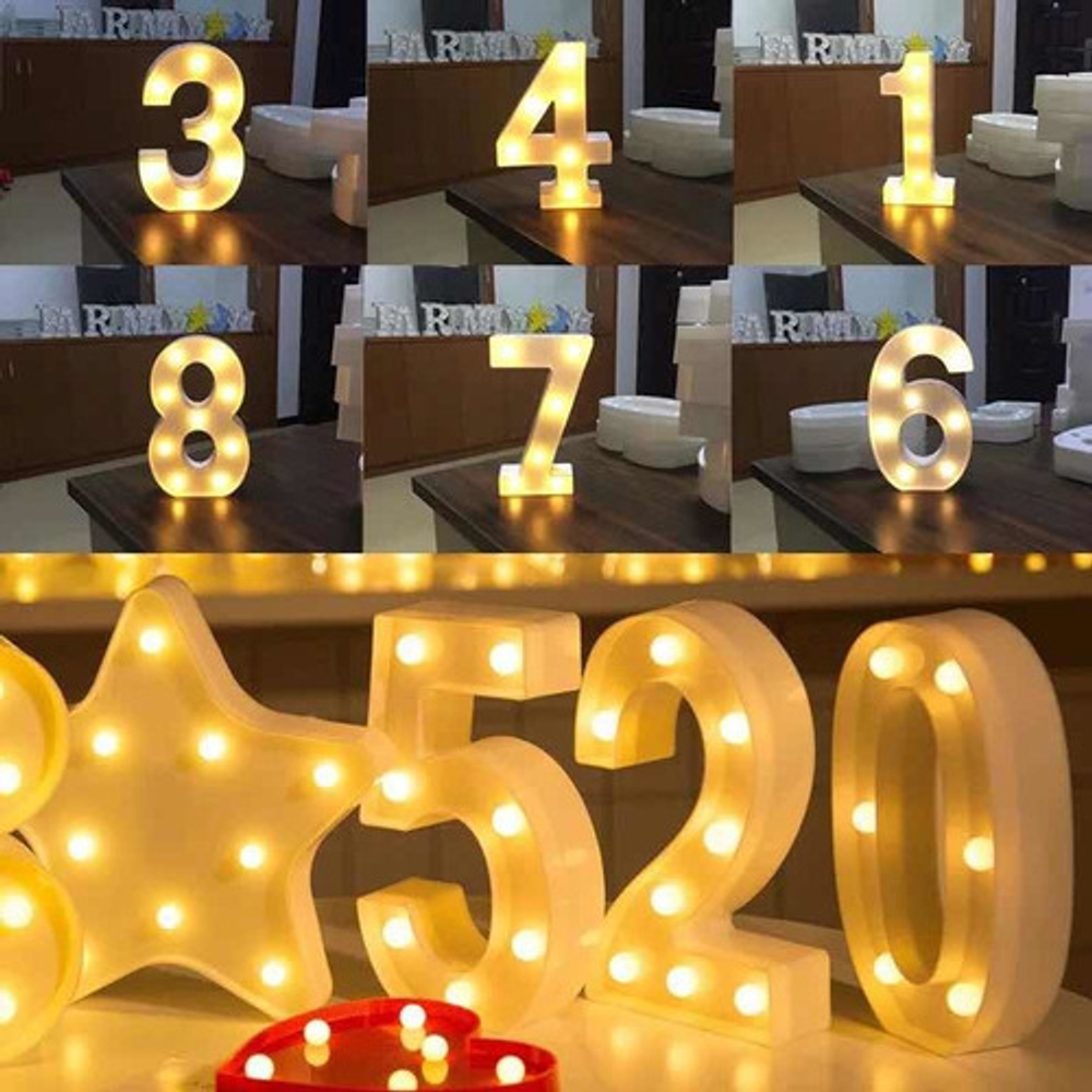 Numero Luminoso - 22,5cm.