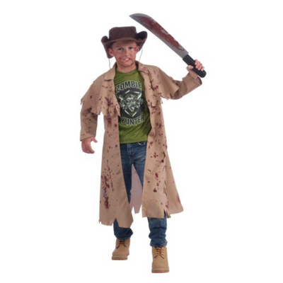 Zombie Hunter Kids Boy Costume Medium (8-10)