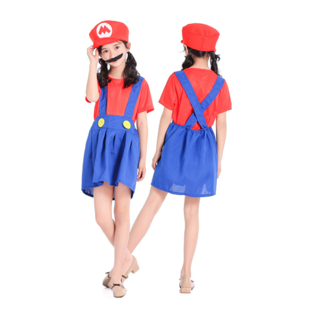 Mario Bros Disfraz Niñas
