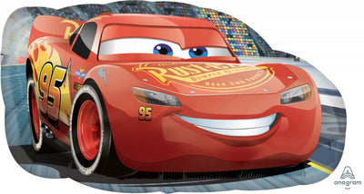 Cars Lightning McQueen Jumbo Foil Balloon 30"