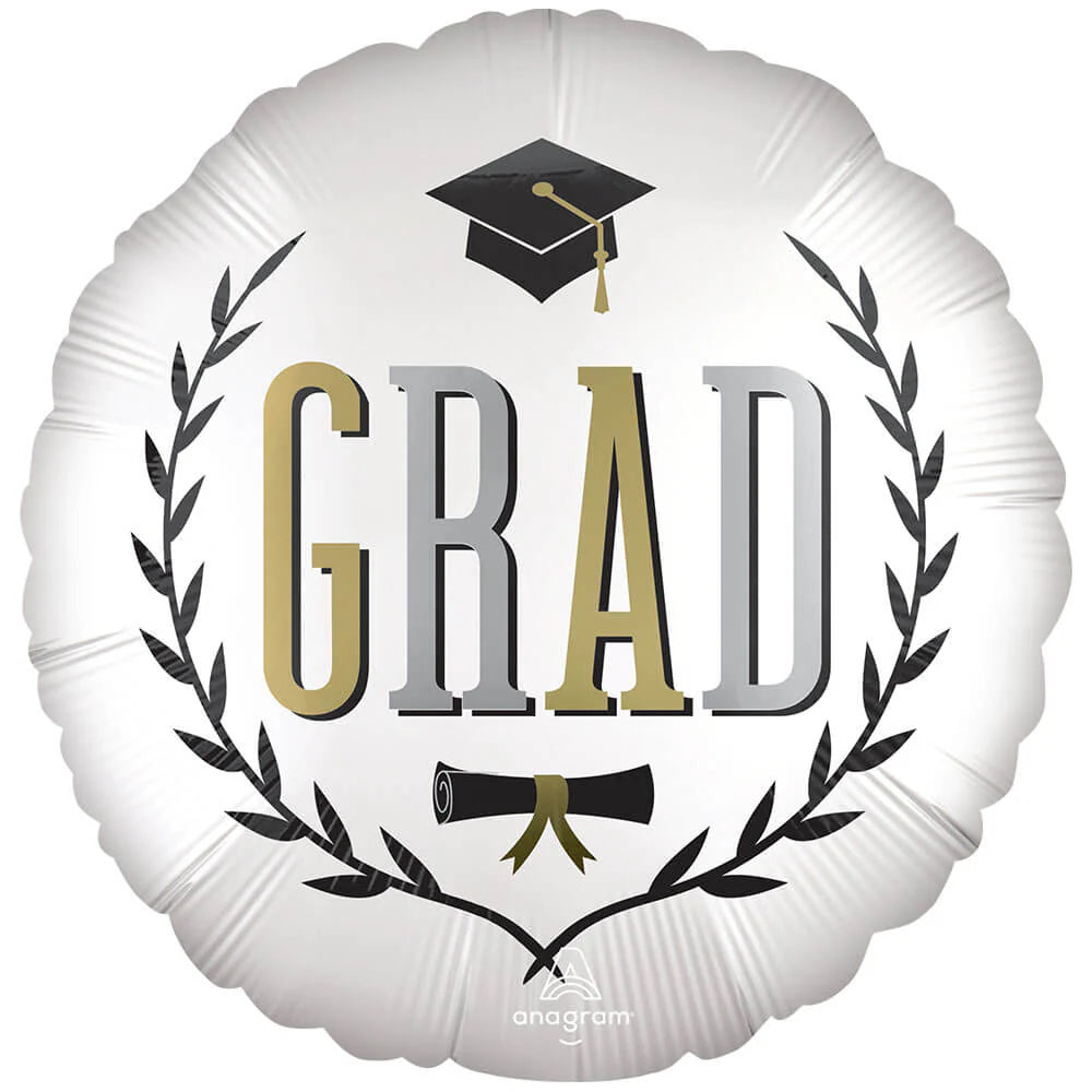 Grad Foil Balloon 18”