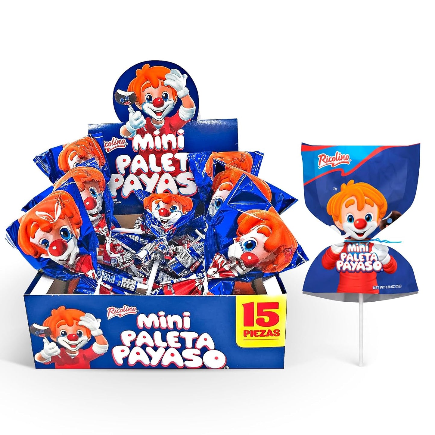 Mini Paleta Payaso 0.88oz