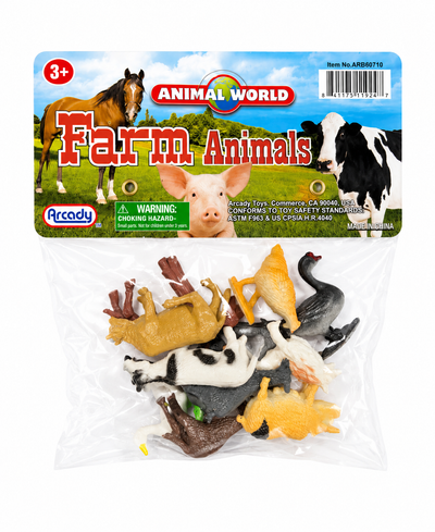 Animal World Pets - Mini Farm Animal Figures