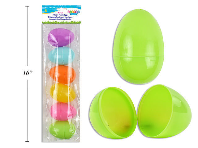 Huevos Pascua Rellenables (x6u)