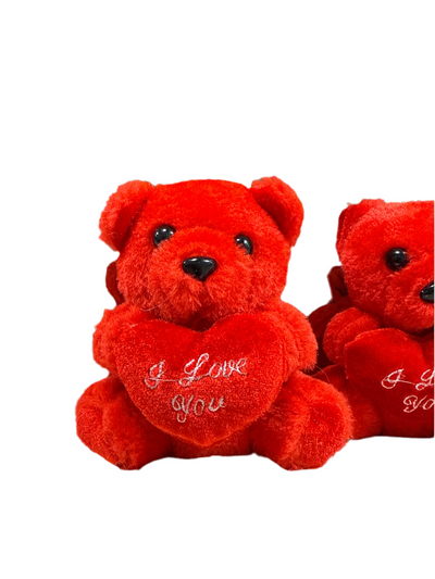 “I Love U” Osito Rojo San Valentín