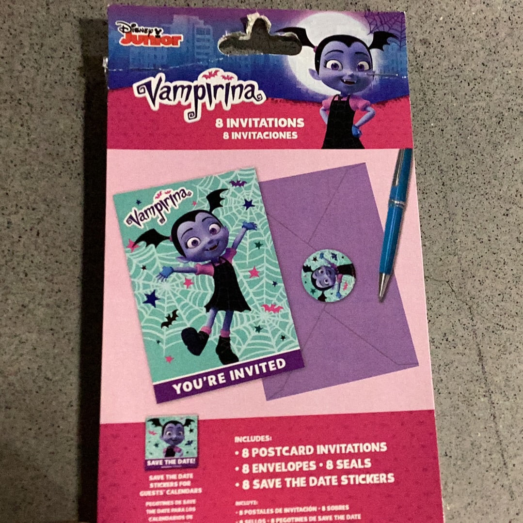 Vampirina Invitaciones