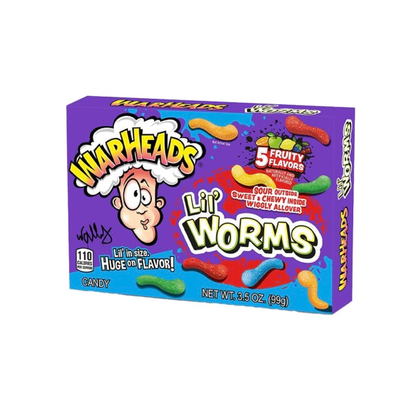 Warheads Lil’ Worms 3.5oz