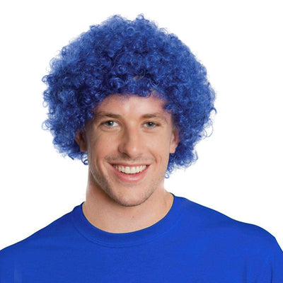 WIG-AFRO BLUE