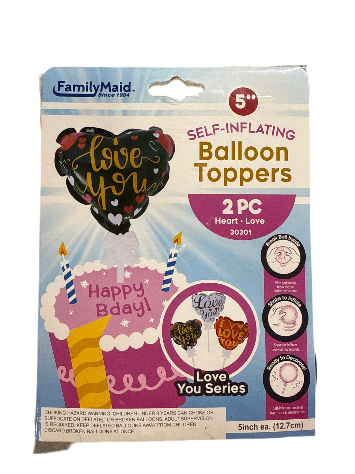 Heart Balloon Topper