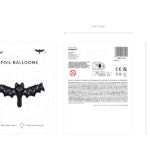 Bat Black Foil Balloon