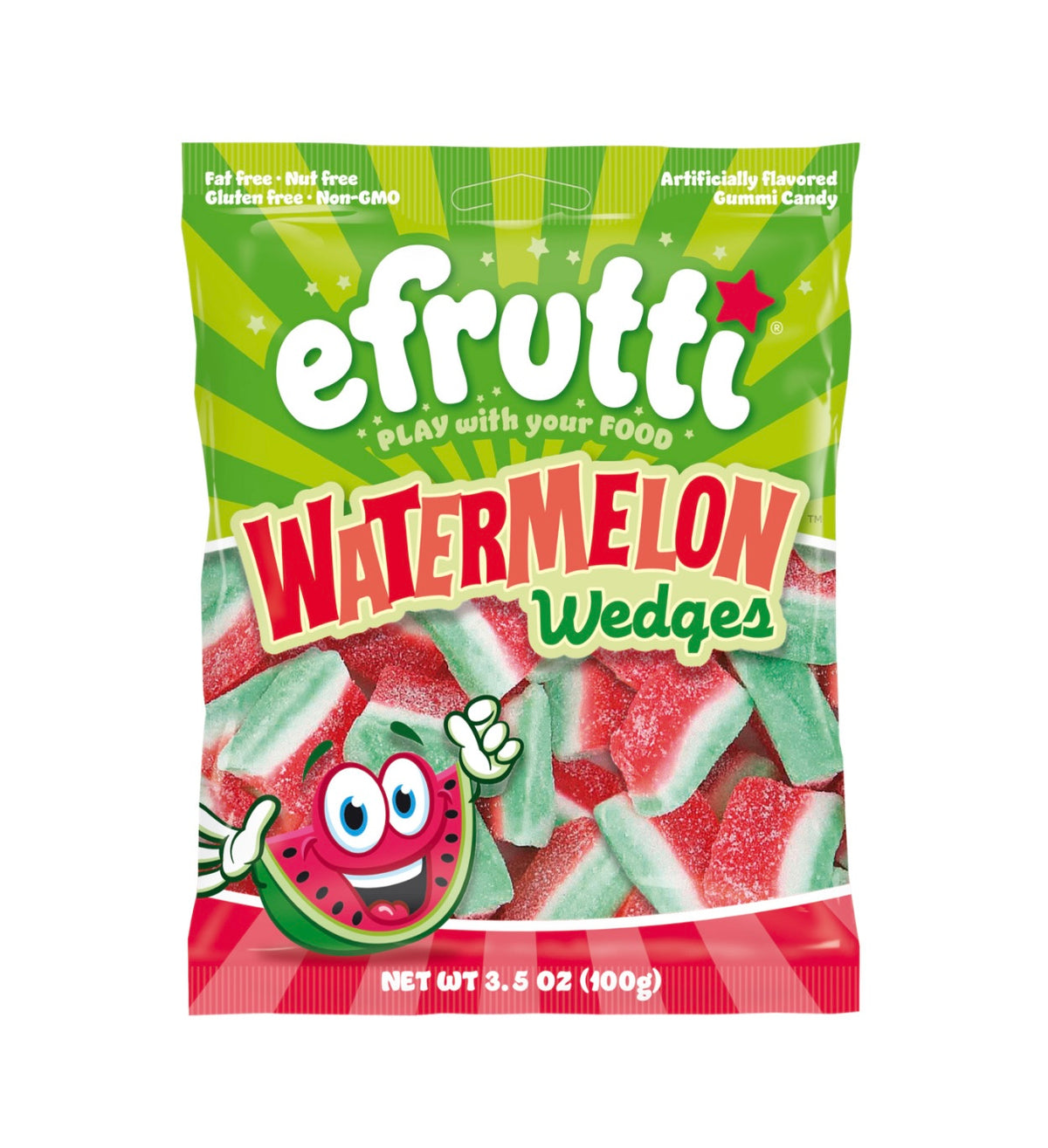 Efrutti Watermelon Gummy Candy 3.5oz