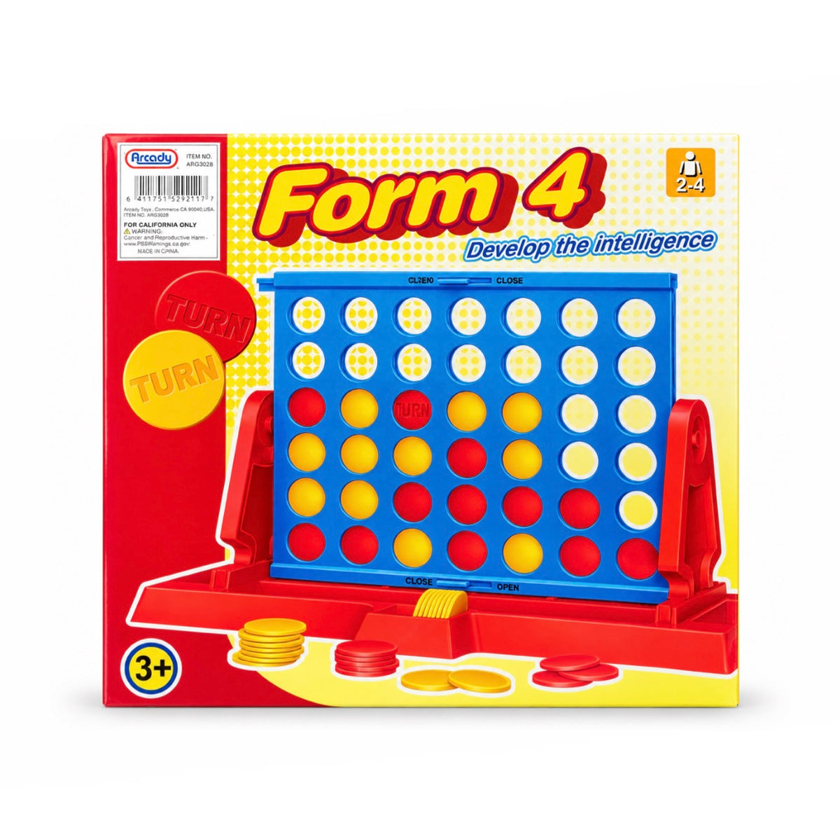 Form 4 Kids Board Game