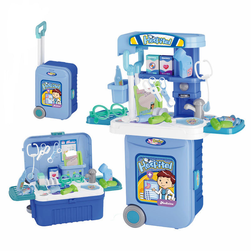Hospital Medical Tools Kids Boy Toy Suitcase 28pcs