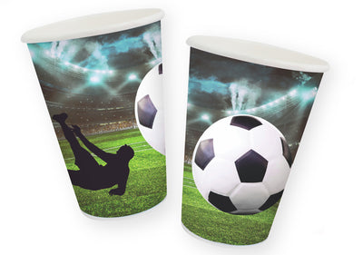 Vasos Soccer Grama (x8u)