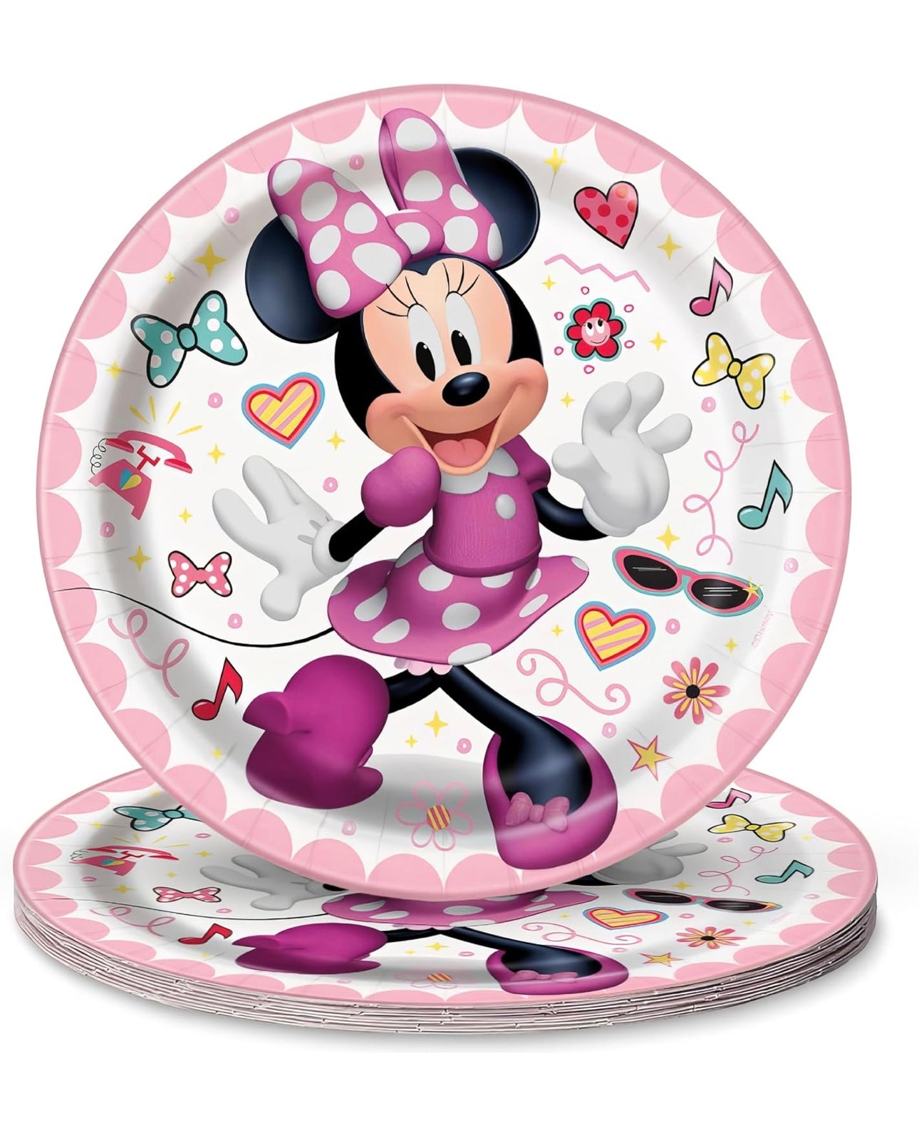 Minnie Mouse Plates 7”