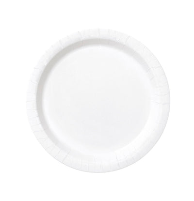 White Plates 7” 8ct