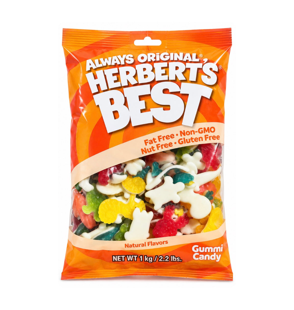 Herberts Best Ocean Animals Gummy Candy 2.2lbs
