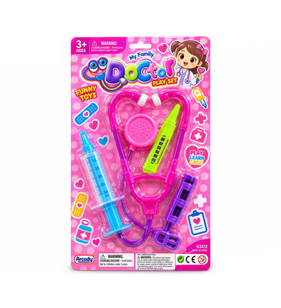 My Family Doctor Roleplay Kids Girl Toy Set