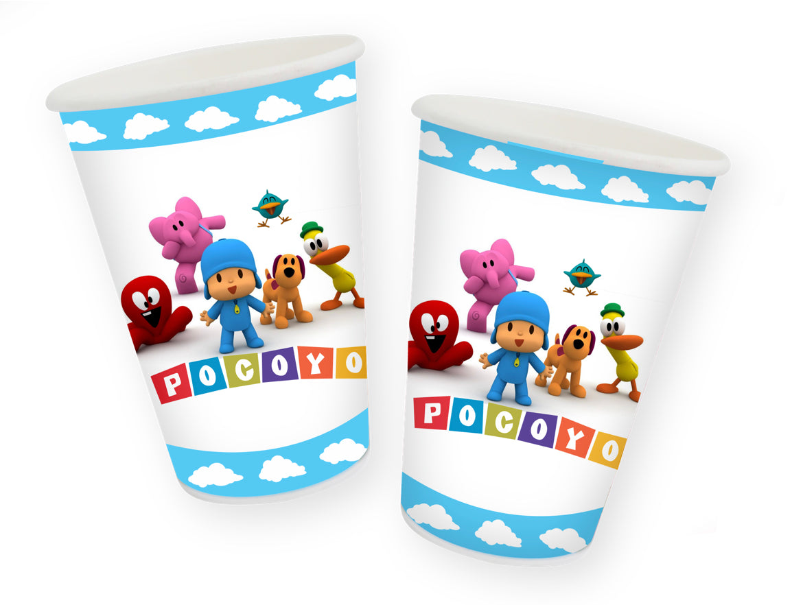 Vasos Pocoyo (x8u)