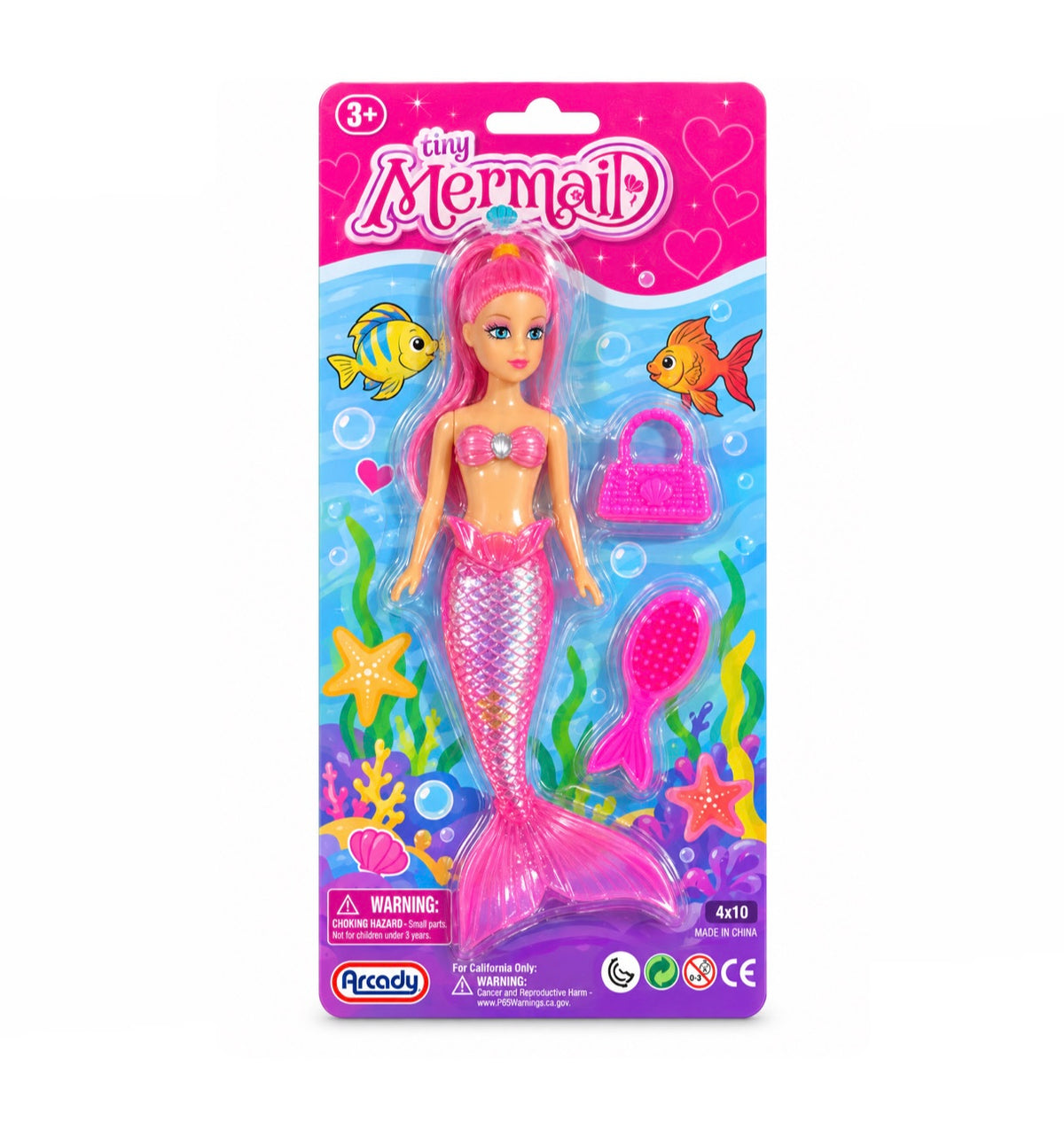Tiny Mermaid Kids Girl Toy