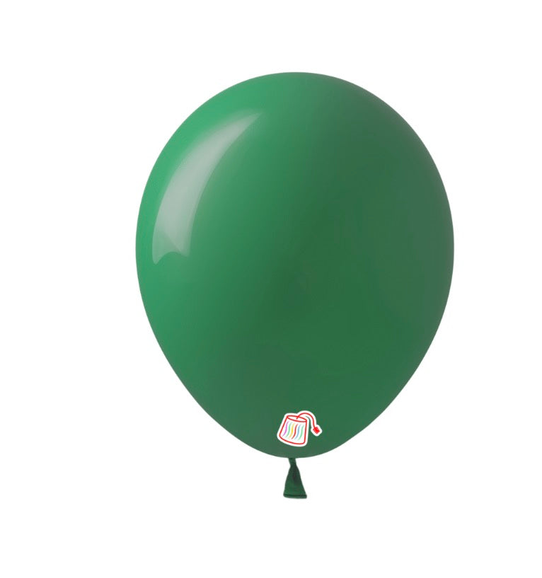 Latex Balloon 12" Hunter Green (x12u)