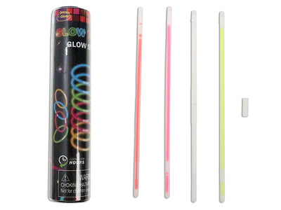 Set de 50 Barras Luminosas de 8in con Conectores.
