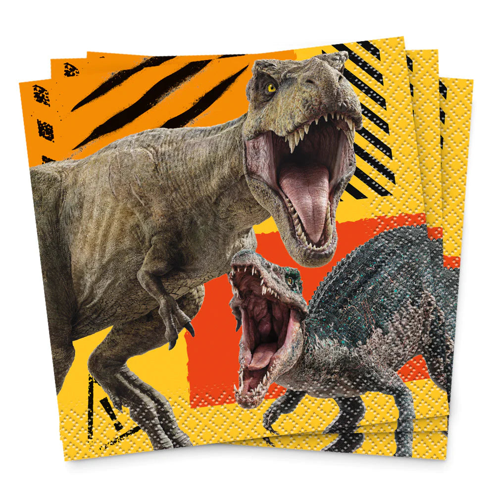 Jurassic World Beverage Napkins (x16u)