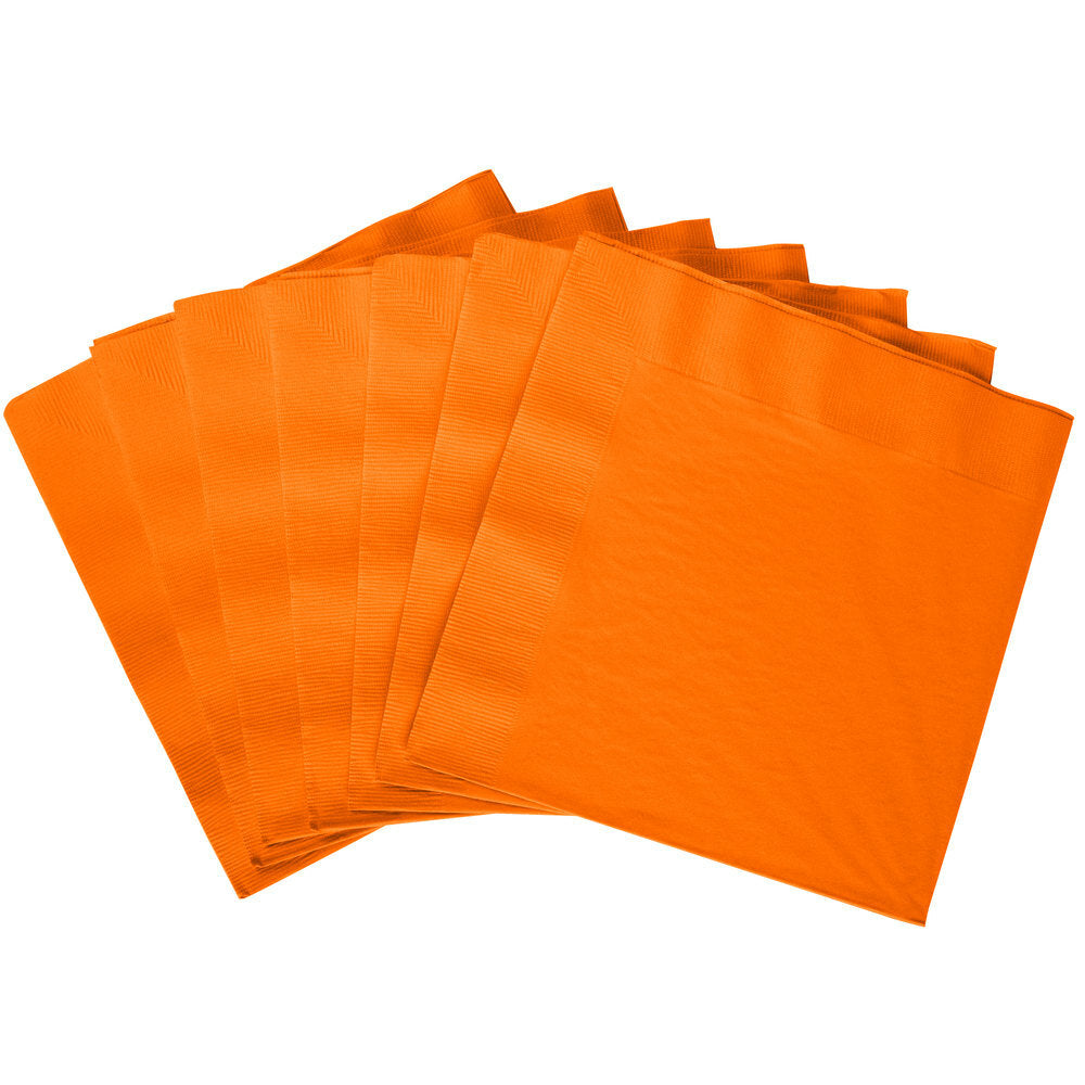 ORANGE SUNKISSED NAPKINS 50CT