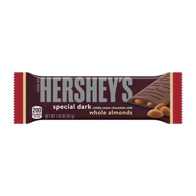 Hershey’s Dark Chocolate with Almonds 1.45oz