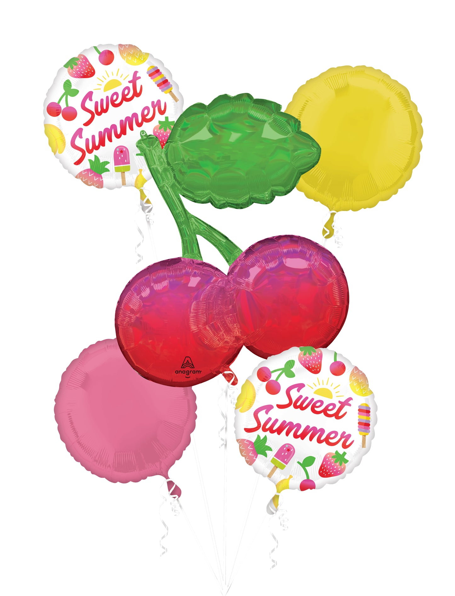 Bouquet Sweet Summer Fruity Mix Foil Balloon