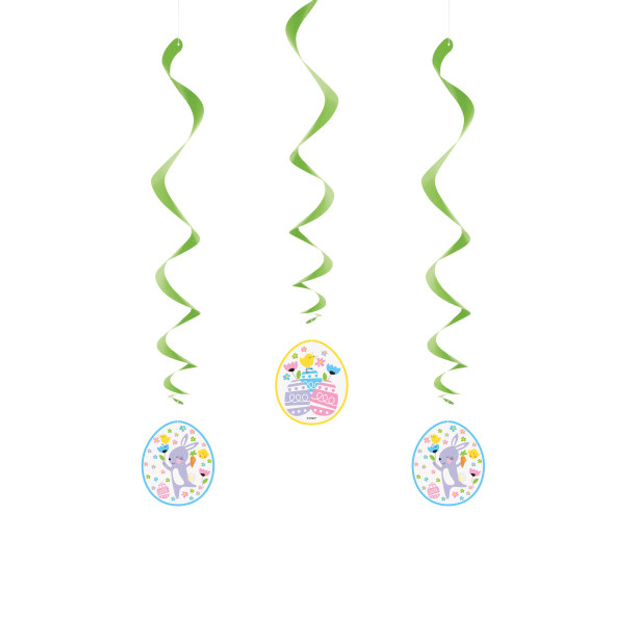 Easter Swirl Decorations