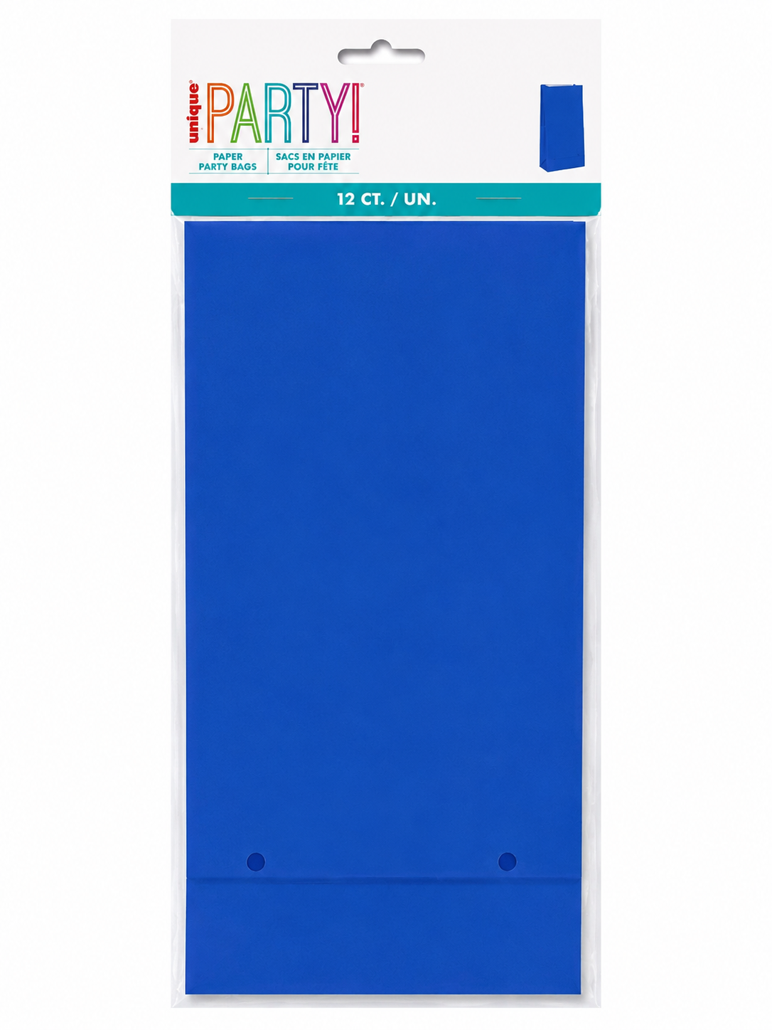 Paper Bags Royal Blue 12ct